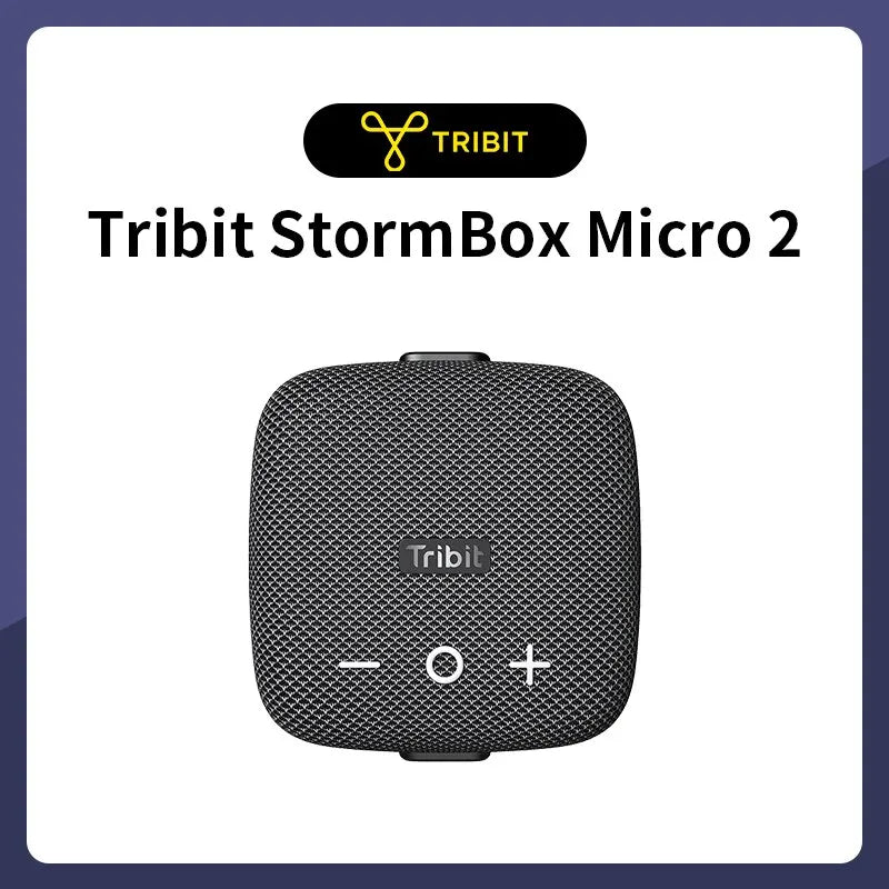 Micro 2 Portable Bike Speaker, 12H Playtime TWS for Hiking