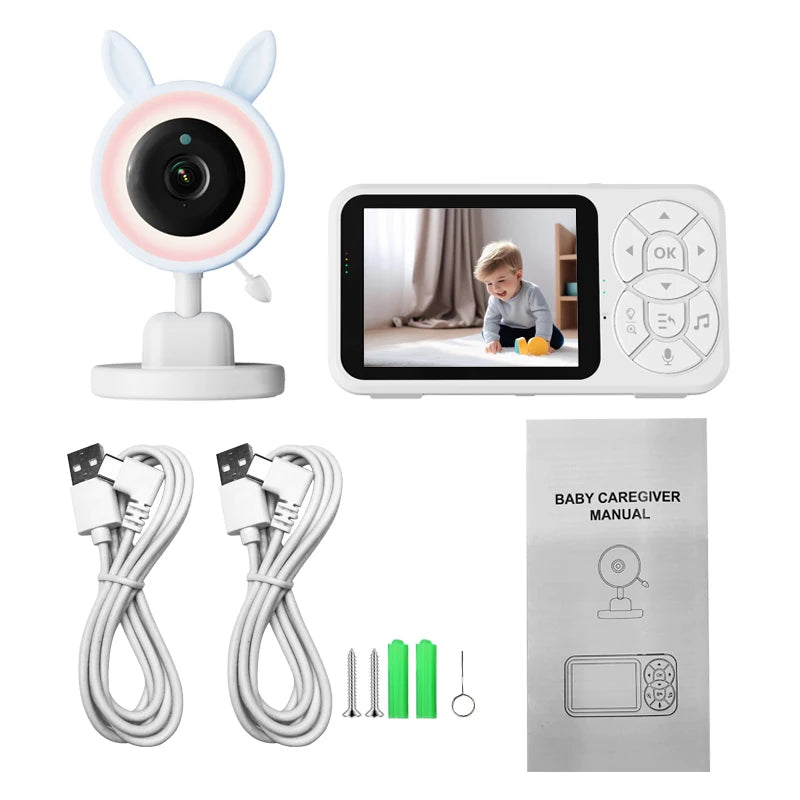 DANMINI RGB night light baby monitor with night vision