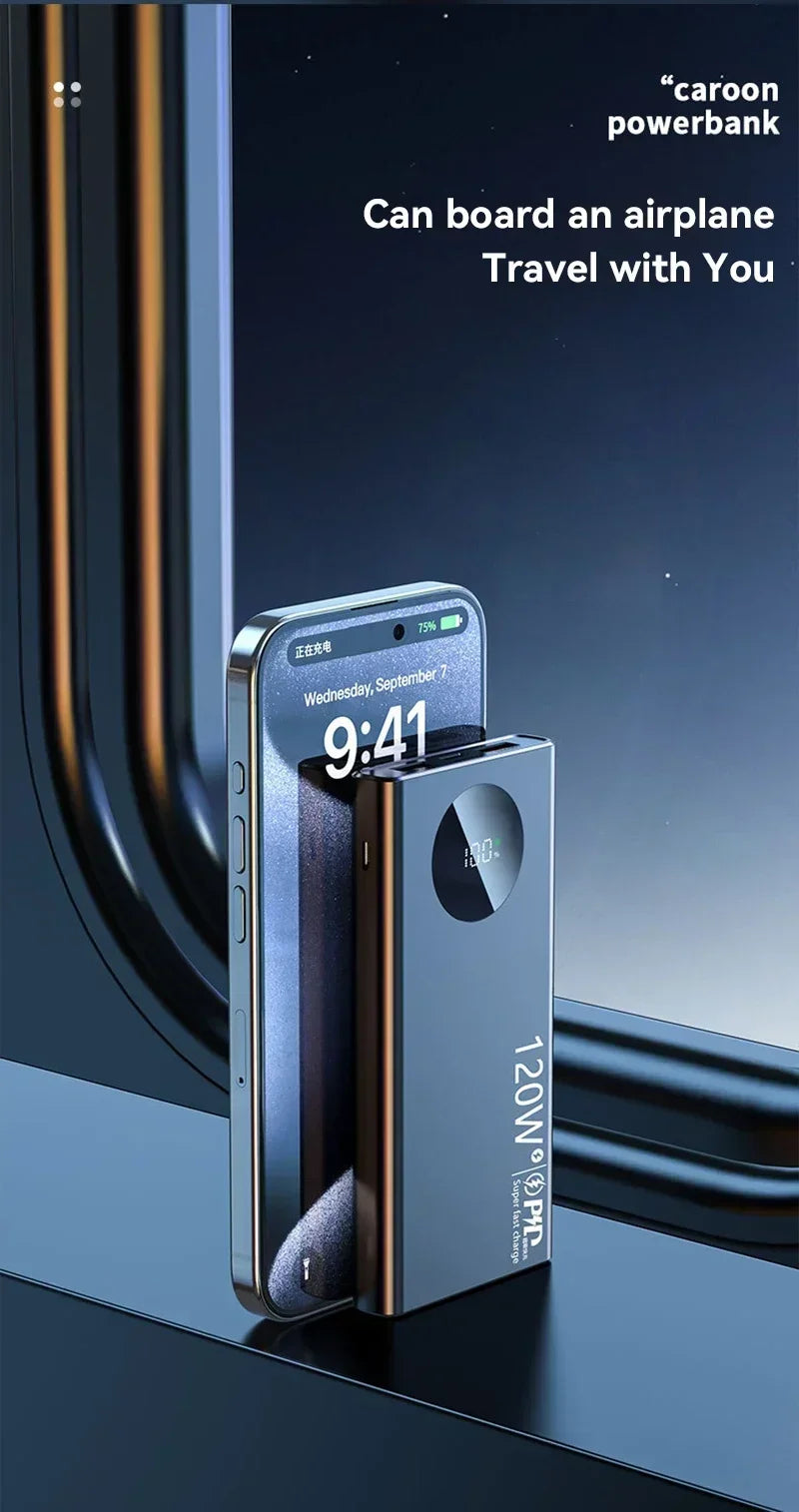 Lenovo 200000mAh Power Bank, Digital Display