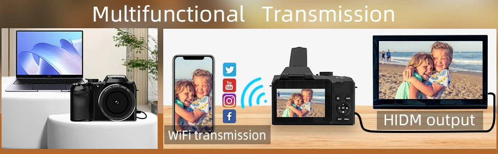 64MP Professional Digital Camera for Photography