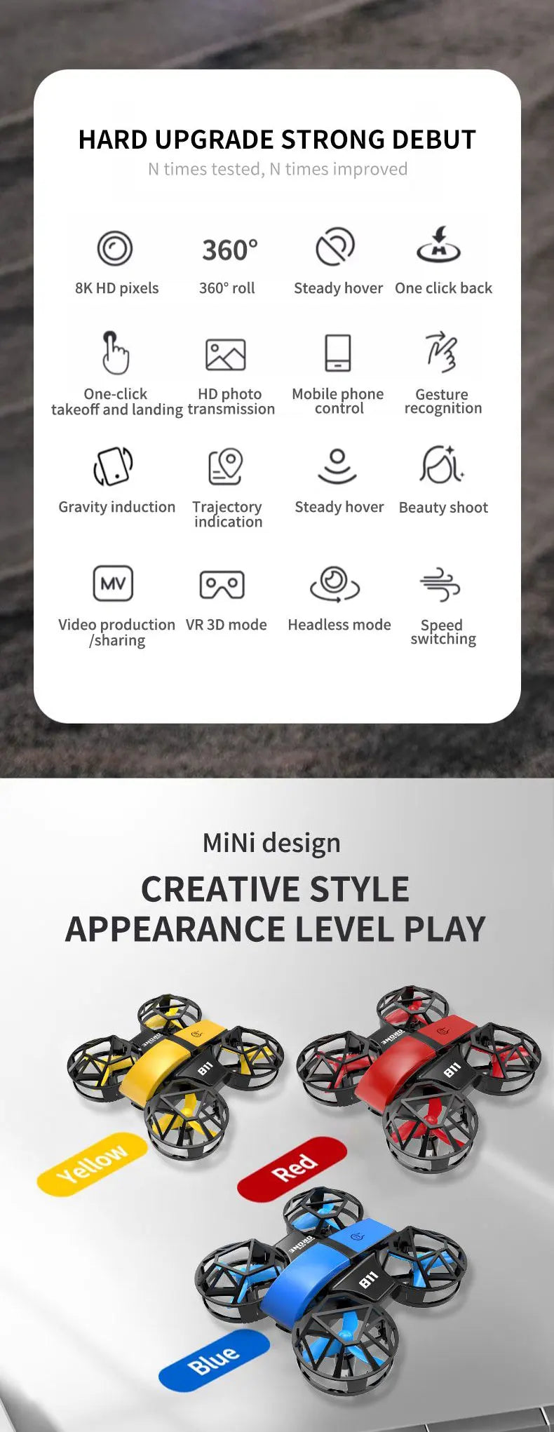 MINI  RC Quadcopter Remote Control DRONE