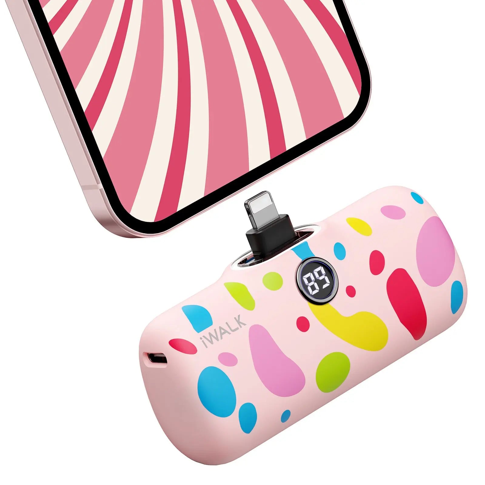 IWALK 4800mAh Mini Capsule Fast Charging Power Bank Portable