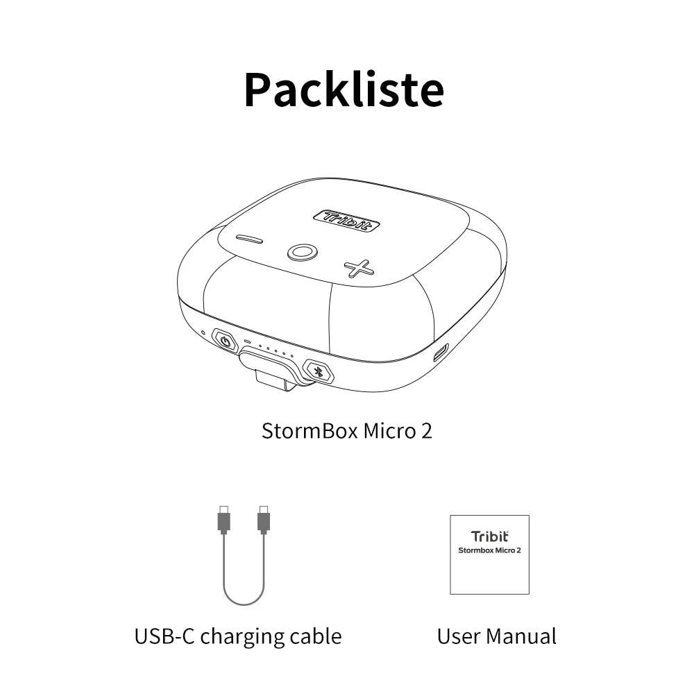 Micro 2 Portable Bike Speaker, 12H Playtime TWS for Hiking
