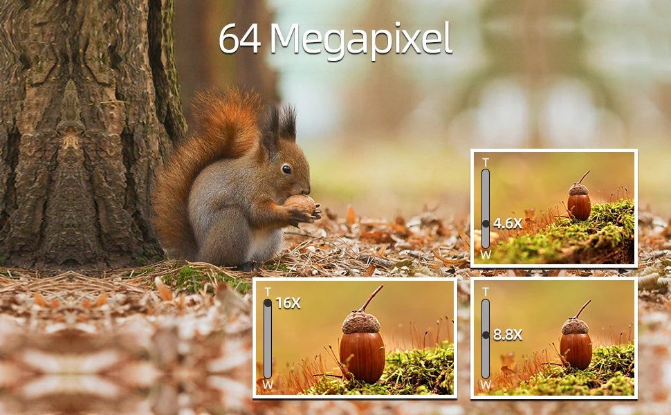 64MP Professional Digital Camera for Photography