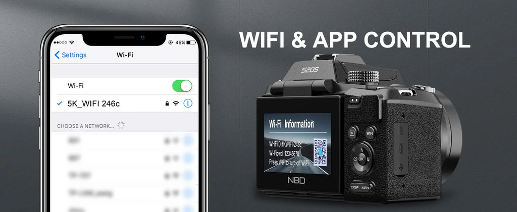 64MP Professional Digital Camera for Photography