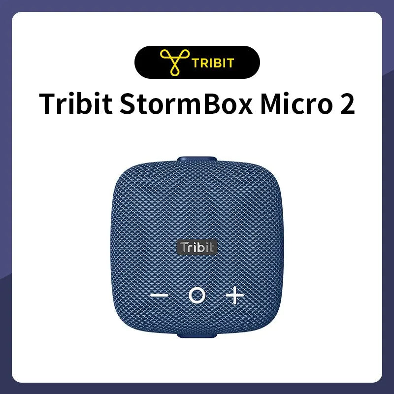 Micro 2 Portable Bike Speaker, 12H Playtime TWS for Hiking