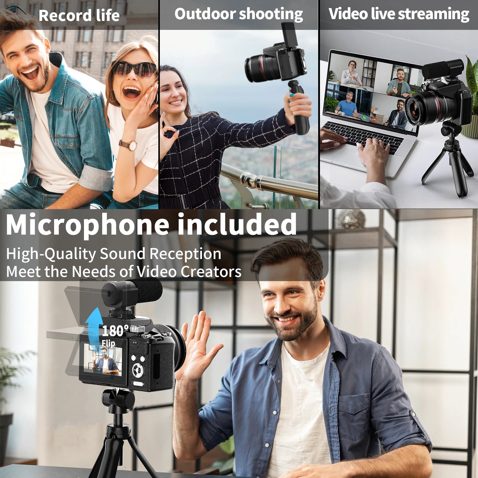 5K&64MP Digital Cameras For Photography