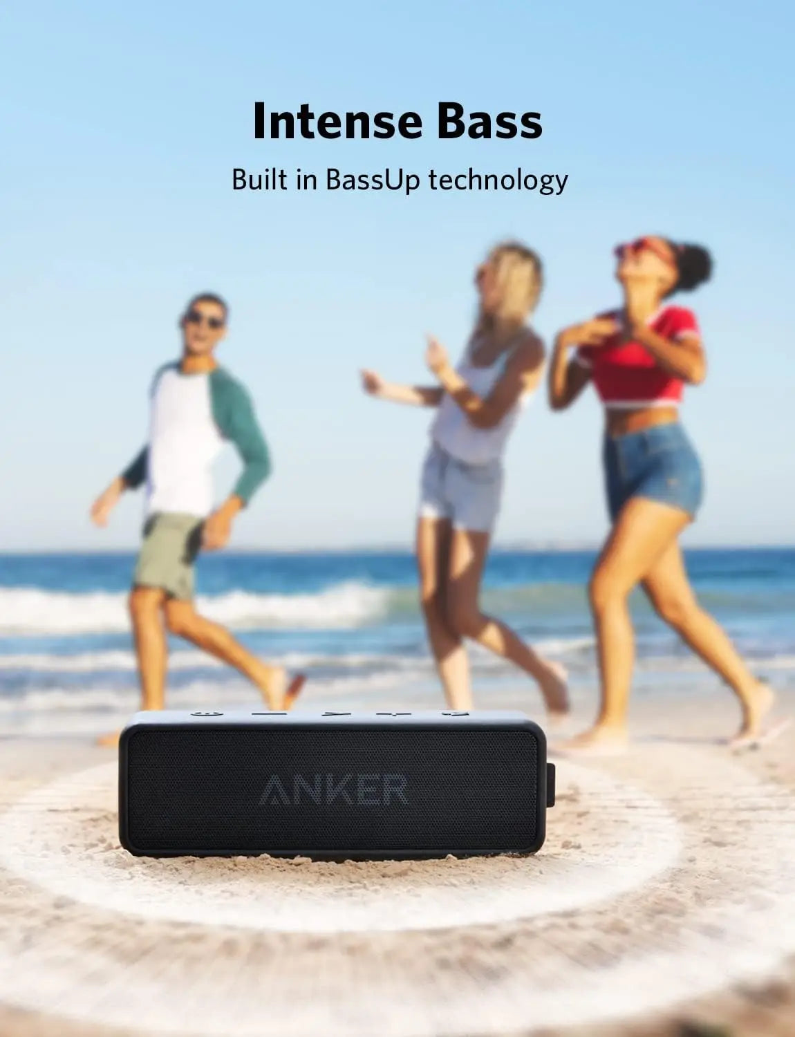Anker Soundcore 2 Portable Bluetooth Speaker with Stereo Sound