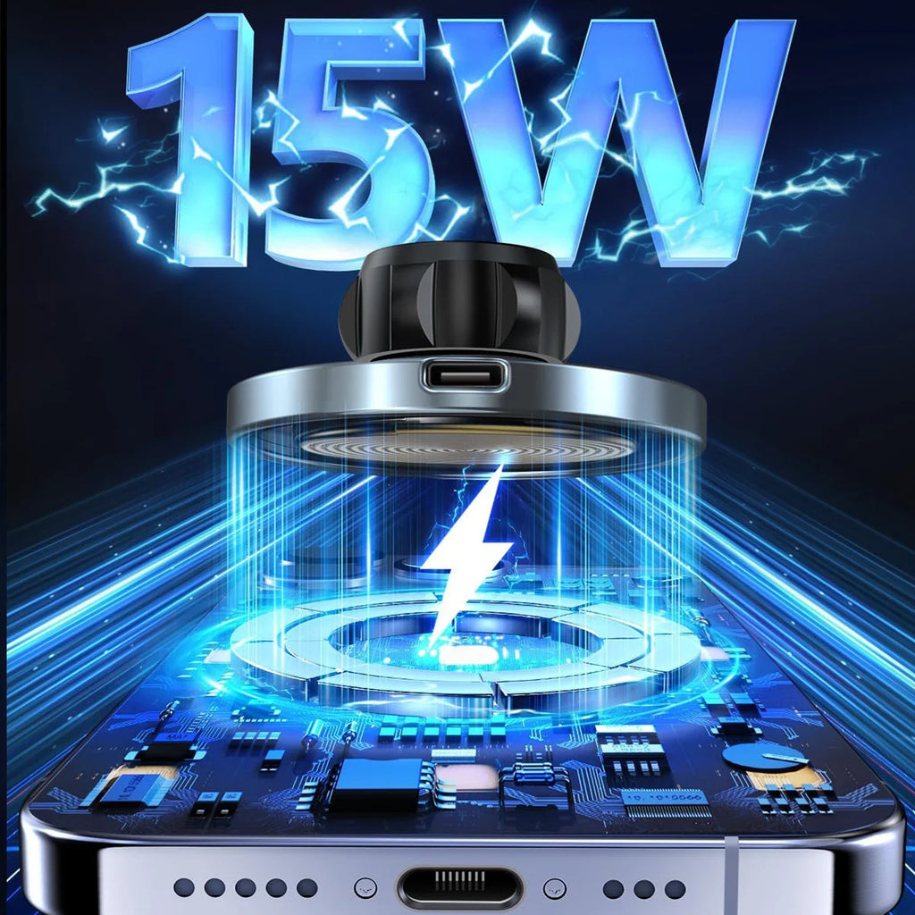 Strong Magnetic Wireless Car Phone Charger Adapter 15W