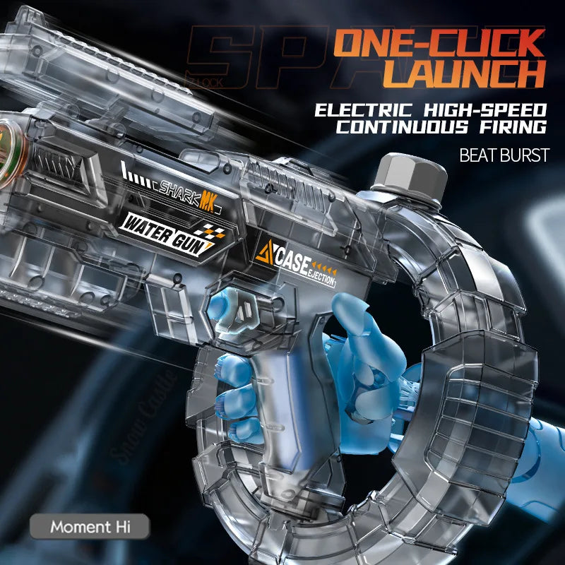 Space Electric Water Gun Transformation LED Lights
