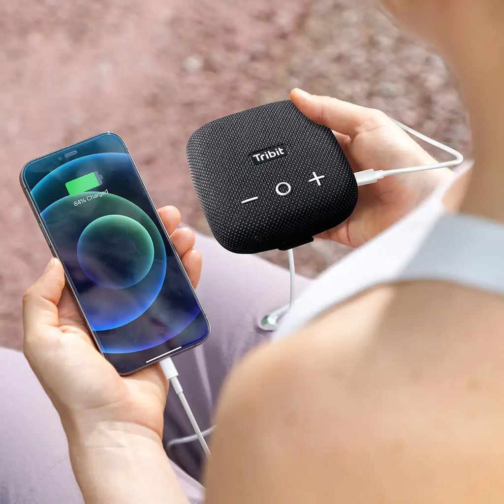 Micro 2 Portable Bike Speaker, 12H Playtime TWS for Hiking