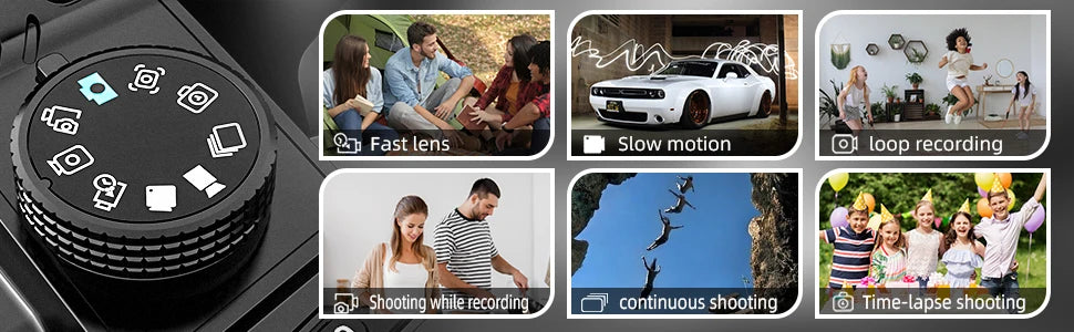 64MP Professional Digital Camera for Photography
