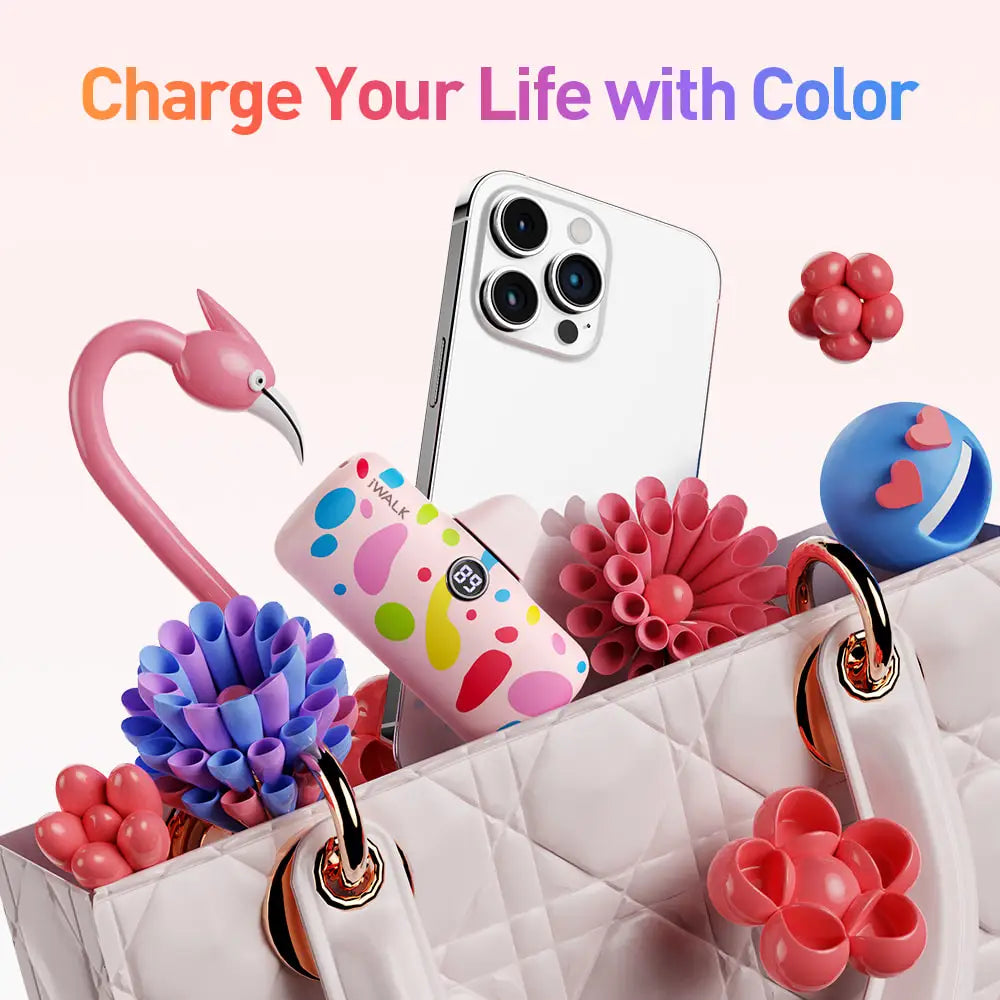 IWALK 4800mAh Mini Capsule Fast Charging Power Bank Portable