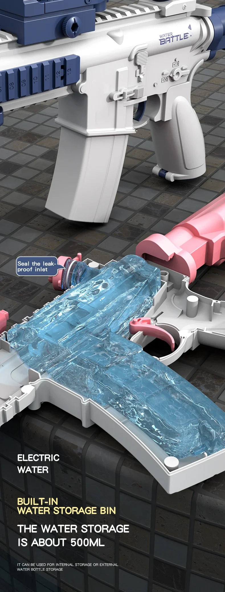 M416 Water Gun Electric Pistol Shooting Toy