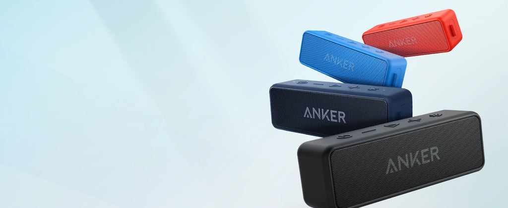 Anker Soundcore 2 Portable Bluetooth Speaker with Stereo Sound