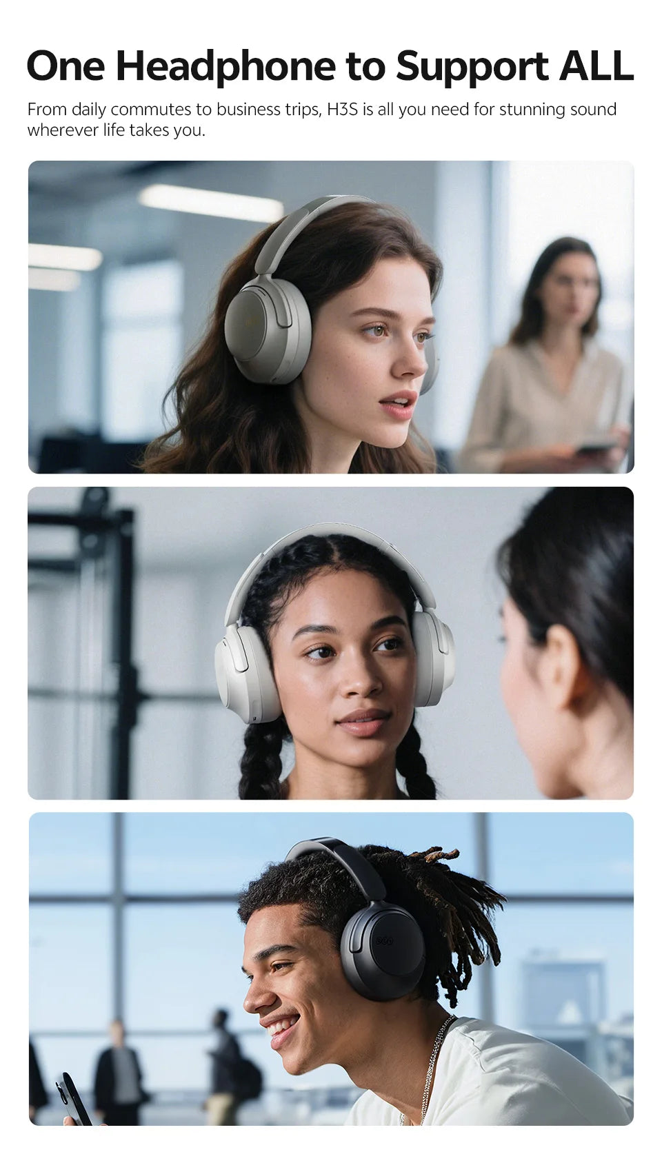 Adaptive ANC Over Ear Headphone
