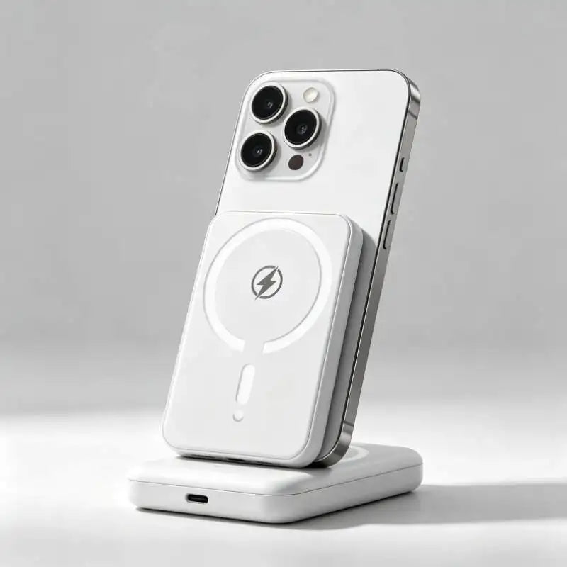 Power Bank 10000mAh, 15W Wireless Fast Charging Portable Charger, Strong Magnetic Battery Pack for iPhone 17/16/15/14/13