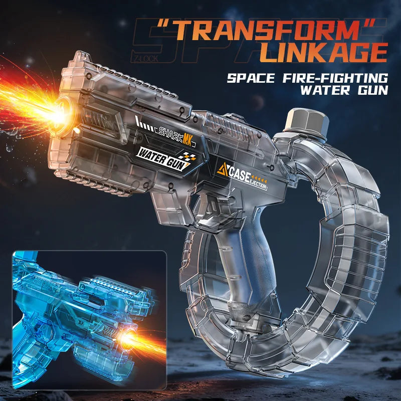 Space Electric Water Gun Transformation LED Lights