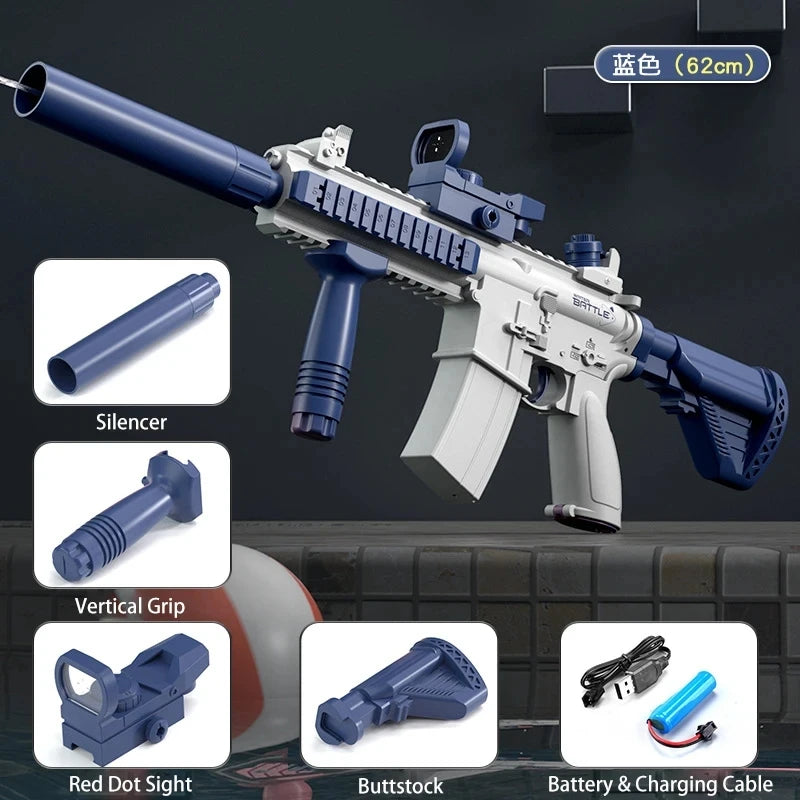 M416 Water Gun Electric Pistol Shooting Toy