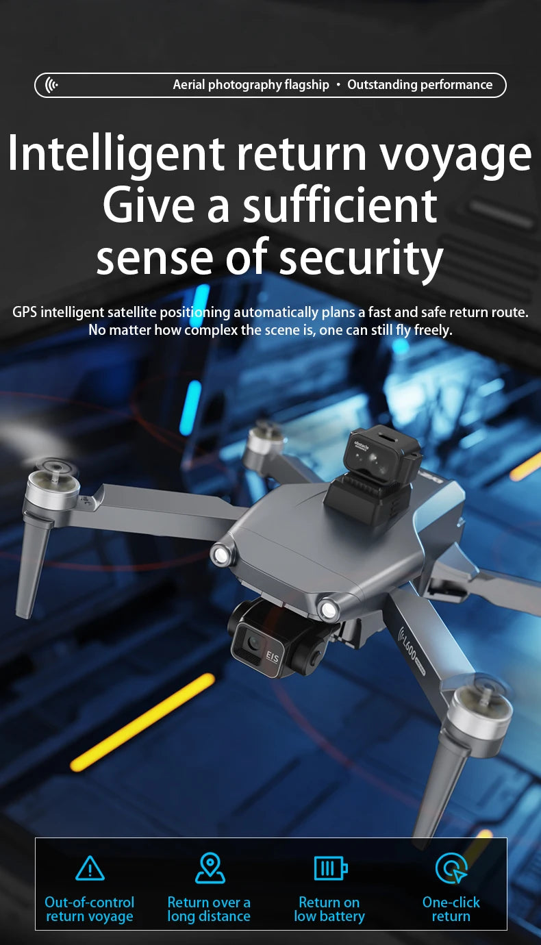 L600-1 Pro MAX 4K Professional Drone With HD Camera