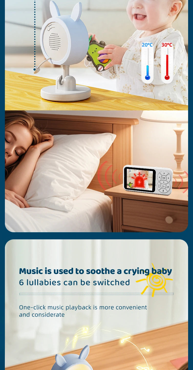 DANMINI night light baby monitor
