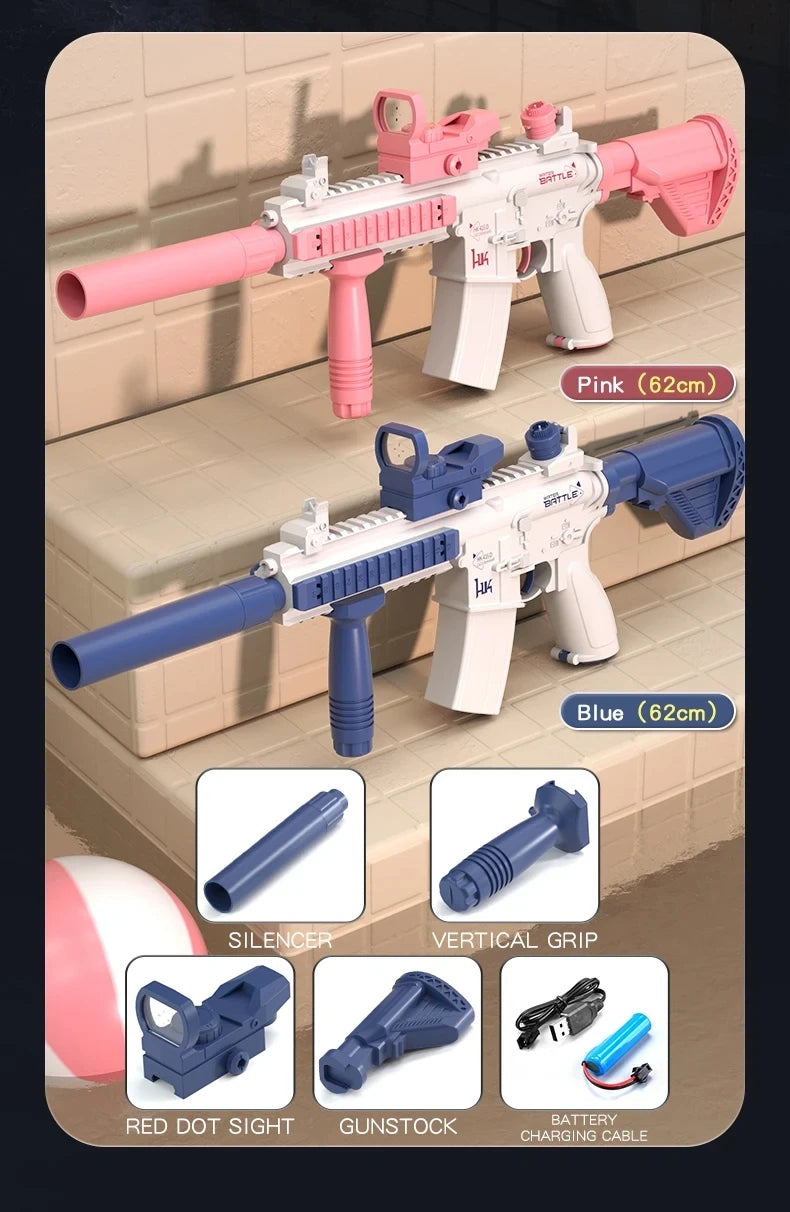 M416 Water Gun Electric Pistol Shooting Toy
