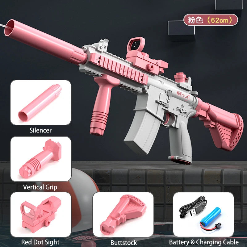 M416 Water Gun Electric Pistol Shooting Toy