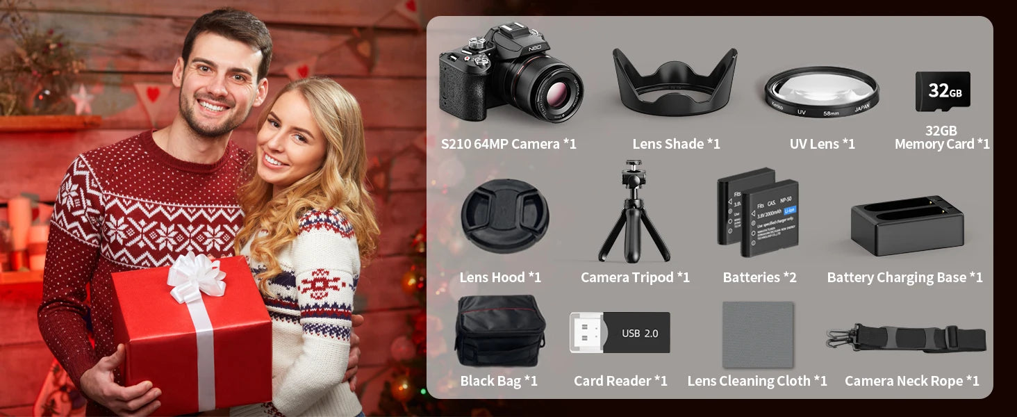5K&64MP Digital Cameras For Photography
