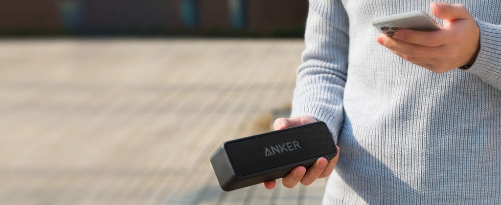 Anker Soundcore 2 Portable Bluetooth Speaker with Stereo Sound