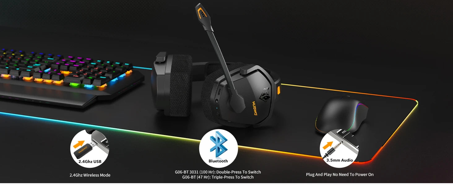 Dual Wireless Gaming Headset