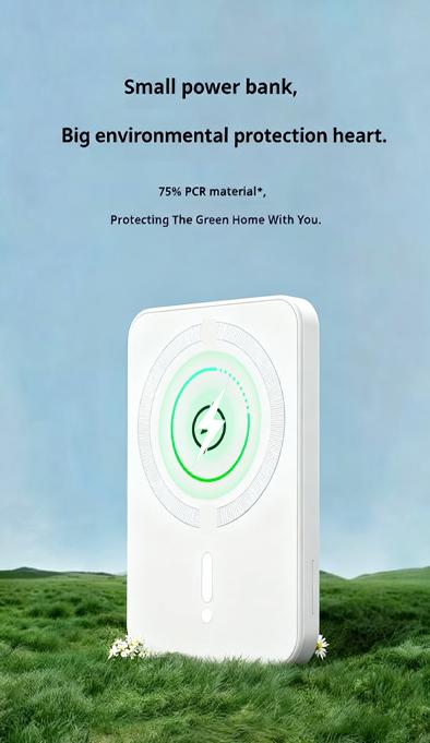 Power Bank 10000mAh, 15W Wireless Fast Charging Portable Charger, Strong Magnetic Battery Pack for iPhone 17/16/15/14/13